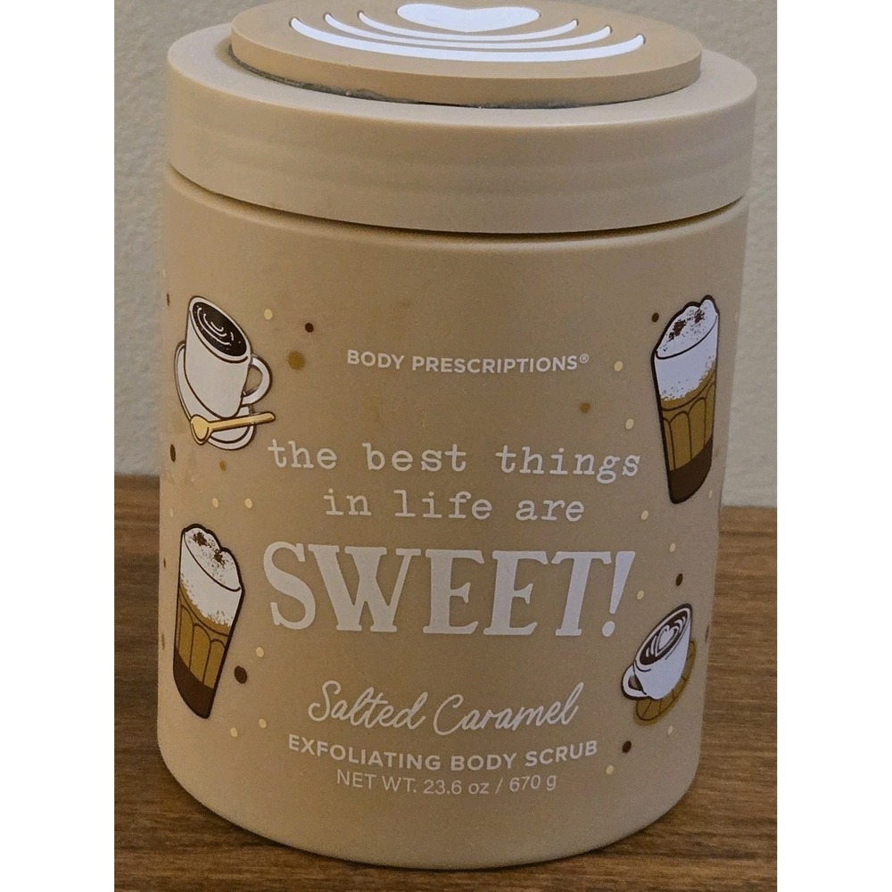 Body Prescriptions Salted Caramel Exfoliating Body Scrub 23.6 oz